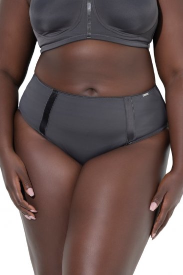Ulla Popken 815268 Bragas de rayas Antracita - Bragas - 
