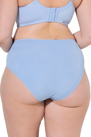 Ulla Popken 815268 Bragas de rayas Azul claro - Bragas - 