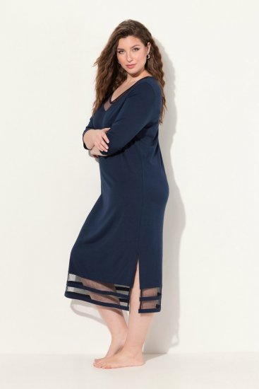 Ulla Popken 815333 Camisón Azul marino - Camisones - 