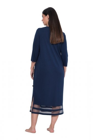 Ulla Popken 815333 Camisón Azul marino - Camisones - 