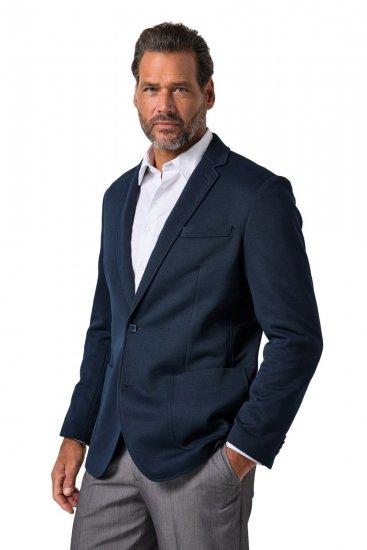JP1880 815431 Blazer con forro parcial ligero Azul marino - Trajes - Trajes 2XL-8XL