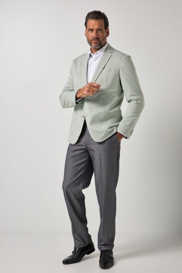 JP1880 815431 Blazer con forro parcial ligero Verde salvia - Trajes - Trajes 2XL-8XL
