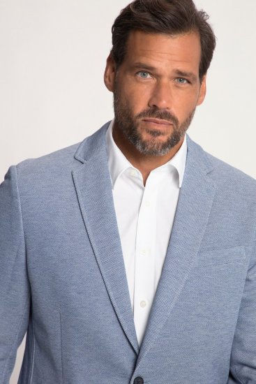JP1880 815431 Blazer con forro parcial ligero Azul mar - Trajes - Trajes 2XL-8XL