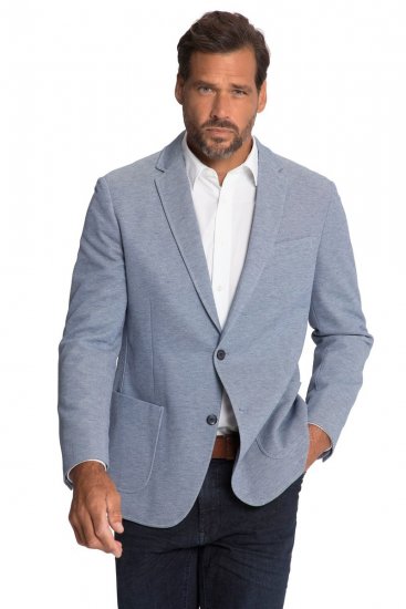 JP1880 815431 Blazer con forro parcial ligero Azul mar - Trajes - Trajes 2XL-8XL