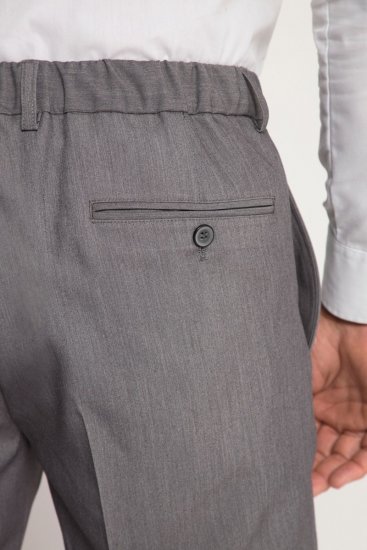 JP1880 Keos Flexnamic Pantalón de traje Gris acero - Trajes - Trajes 2XL-8XL