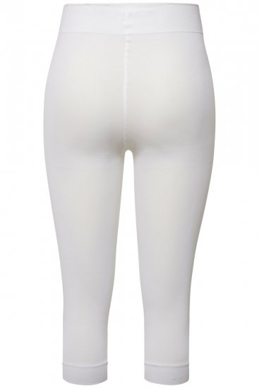 Ulla Popken 815580 Leggings de media 3/4 con protección de muslos 80 den Blanco - Medias & calcetines - 