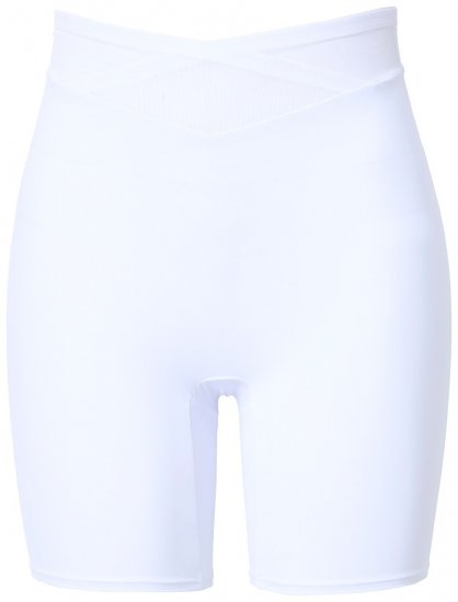 Ulla Popken 816440 Short moldeador de talle alto Blanco - Ropa moldeadora - 