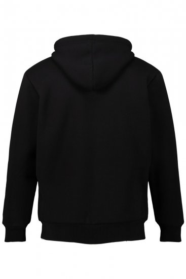 JP1880 820464 Chaqueta con capucha y forro teddy Negro TALL - TALL sudaderas - Sudaderas TALL para hombre alto