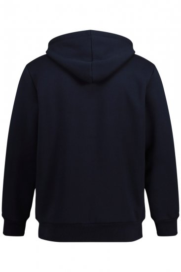 JP1880 820464 Chaqueta con capucha y forro teddy Azul marino - Sudaderas - Sudaderas 2XL-12XL
