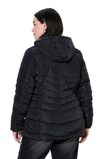 Ulla Popken 820889 Abrigo acolchado Negro - Abrigos - Abrigos de talla grande