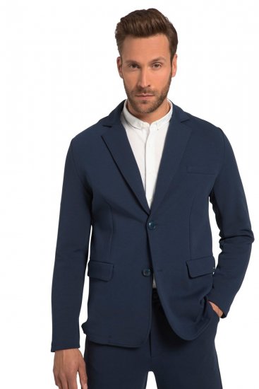 JP1880 New York Flexnamic Blazer de punto con bolsillos de solapa Azul noche - Trajes - Trajes 2XL-8XL