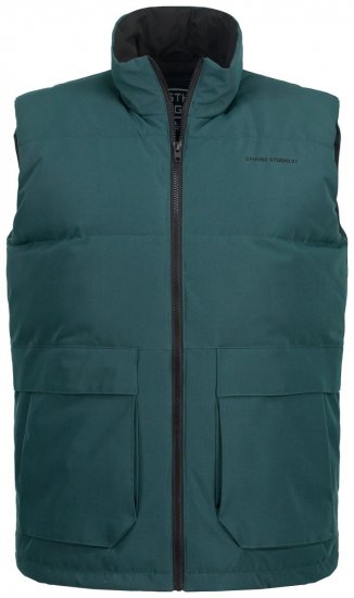 STHUGE 821232 Chaleco acolchado con cremallera Verde oliva - Chaquetas - Chaquetas Tallas Grandes 2XL-8XL