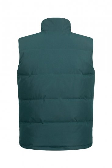STHUGE 821232 Chaleco acolchado con cremallera Verde oliva - Chaquetas - Chaquetas Tallas Grandes 2XL-8XL
