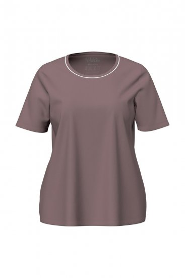 Ulla Popken 821244 Pijama de lunares Marrón - Pijamas/ropa de estar en casa - 