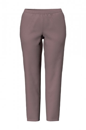 Ulla Popken 821244 Pijama de lunares Marrón - Pijamas/ropa de estar en casa - 