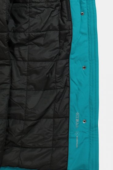 Ulla Popken 821495 Abrigo técnico Turquesa - Abrigos - Abrigos de talla grande