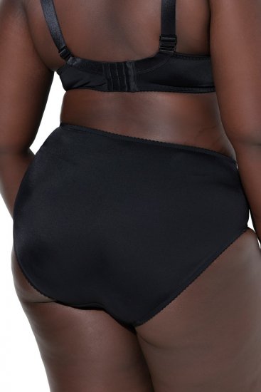 Ulla Popken 822864 Bragas de flores con encaje Negro - Bragas - 
