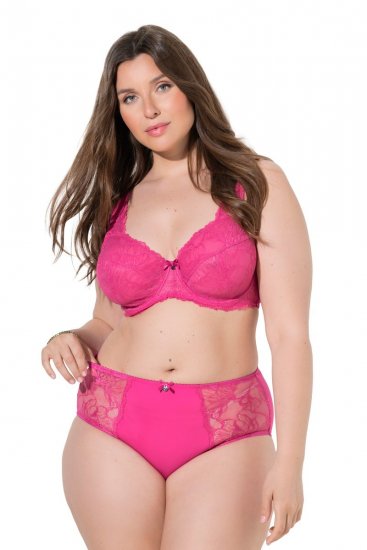 Ulla Popken 822864 Bragas con encaje Rosa - Bragas - 