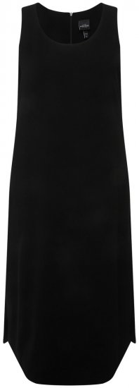 Ulla Popken 823276 Vestido sin mangas Negro - Vestidos maxi - Vestidos largos en tallas grandes