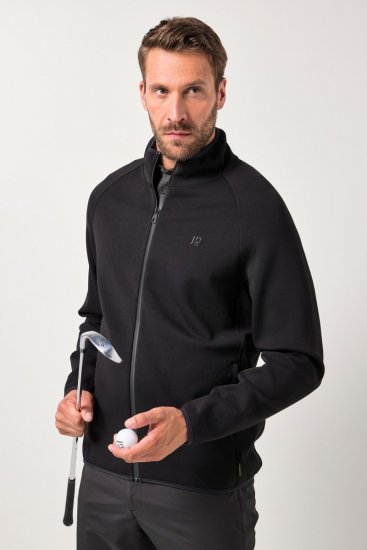 JAY-PI FLEXNAMIC® Golf Sweat Jacket with Zipper Black - Ropa deportiva - Ropa Deportiva 2XL-10XL