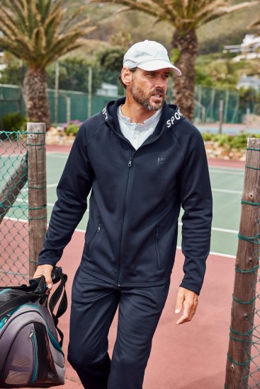 JP1880 Jay-Pi Flexnamic Tennis Training Softshell Jacket Dark Marine - Ropa deportiva - Ropa Deportiva 2XL-10XL