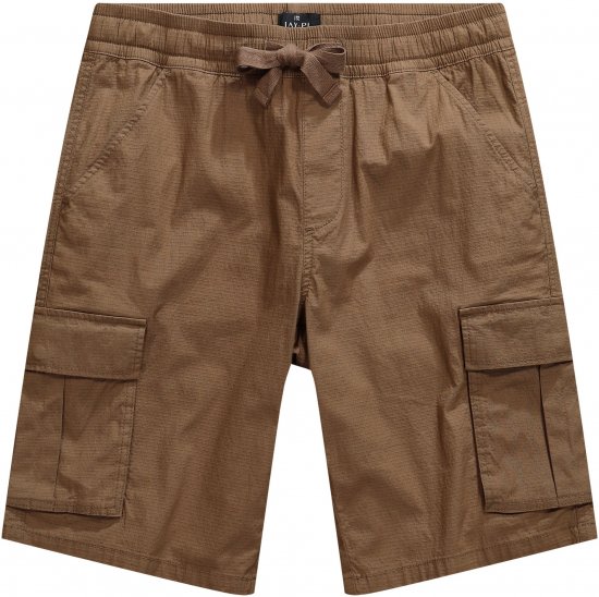 JP1880 Jay-Pi Flexnamic Bermuda Cargo Shorts Copper Brown - Ropa deportiva - Ropa Deportiva 2XL-10XL