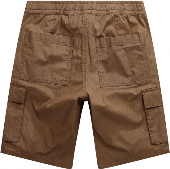 JP1880 Jay-Pi Flexnamic Bermuda Cargo Shorts Copper Brown - Ropa deportiva - Ropa Deportiva 2XL-10XL