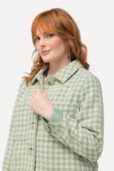 Ulla Popken 823536 Chaqueta Blanco - Chaquetas - Chaquetas para mujer en tallas grandes