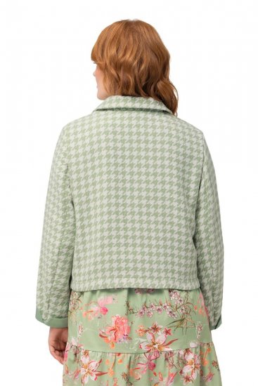 Ulla Popken 823536 Chaqueta Blanco - Chaquetas - Chaquetas para mujer en tallas grandes