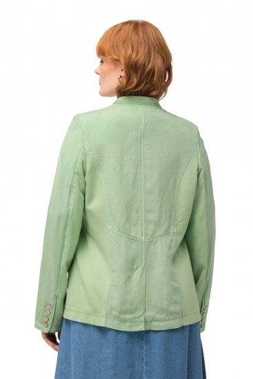 Ulla Popken 823539 Chaqueta Verde oliva - Chaquetas - Chaquetas para mujer en tallas grandes