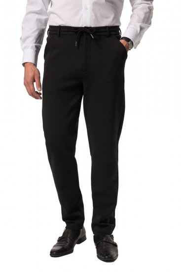 JP1880 New York Flexnamic Pantalón de punto con cintura elástica Negro - Trajes - Trajes 2XL-8XL