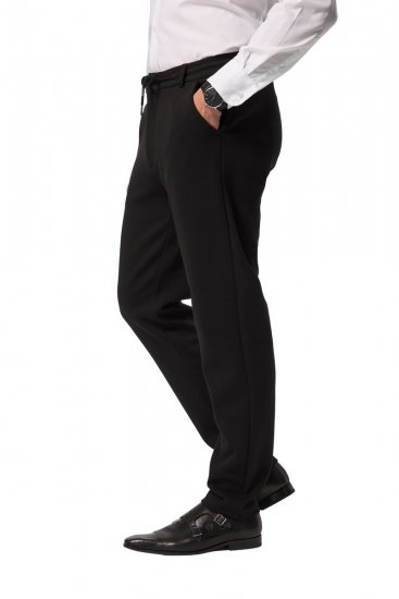 JP1880 New York Flexnamic Pantalón de punto con cintura elástica Negro - Trajes - Trajes 2XL-8XL