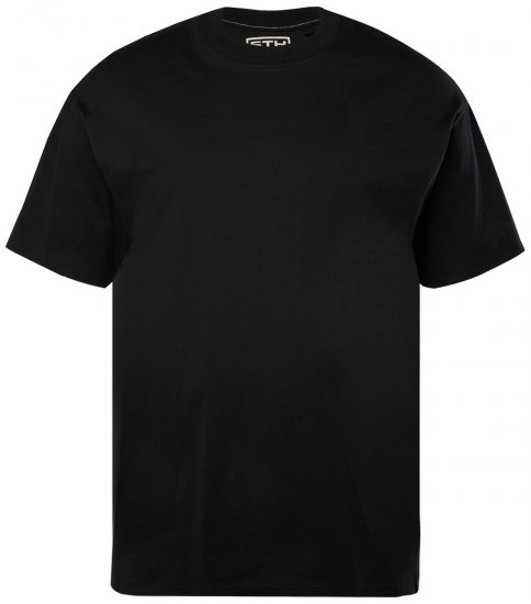 STHUGE 824720 Camiseta oversize Negro - Camisetas - Camisetas - 2XL-14XL