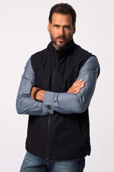 JP1880 825144 Chaleco elástico Azul marino - Chaquetas - Chaquetas Tallas Grandes 2XL-8XL