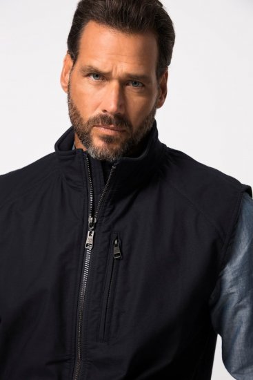 JP1880 825144 Chaleco elástico Azul marino - Chaquetas - Chaquetas Tallas Grandes 2XL-8XL