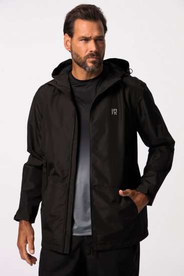 Jay-Pi 825611 Chubasquero con costuras selladas Negro - Chaquetas - Chaquetas Tallas Grandes 2XL-8XL