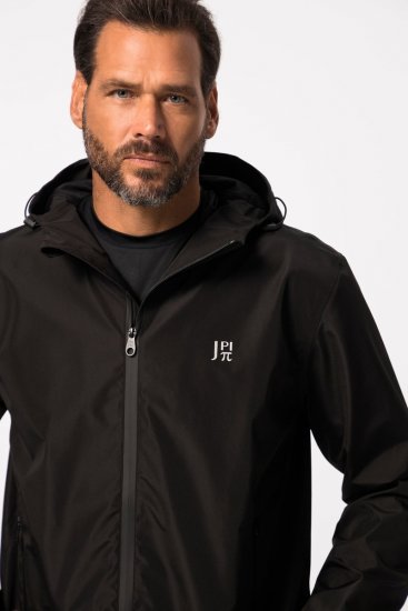 Jay-Pi 825611 Chubasquero con costuras selladas Negro - Chaquetas - Chaquetas Tallas Grandes 2XL-8XL