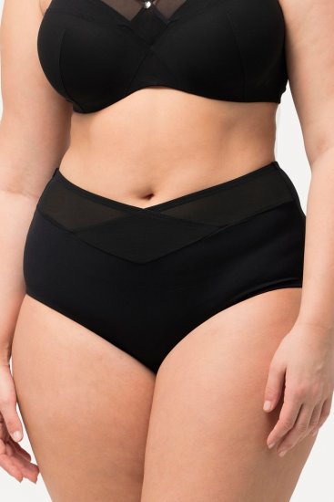 Ulla Popken 825676 Braga moldeadora de talle alto Negro - Ropa moldeadora - 