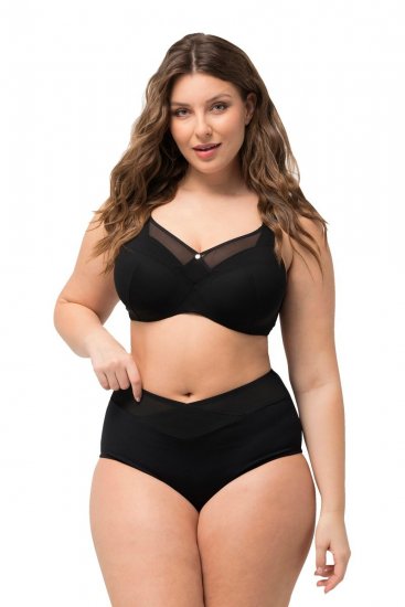 Ulla Popken 825676 Braga moldeadora de talle alto Negro - Ropa moldeadora - 