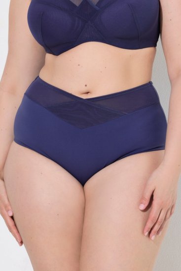 Ulla Popken 825676 Braga moldeadora de talle alto Azul real - Ropa moldeadora - 