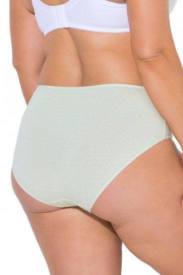 Ulla Popken 825984 Bragas de lunares pack de 5 Azul claro - Bragas - 