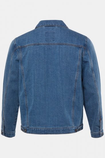 JP1880 826234 Chaqueta vaquera con bolsillos en el pecho Azul denim - Chaquetas - Chaquetas Tallas Grandes 2XL-8XL