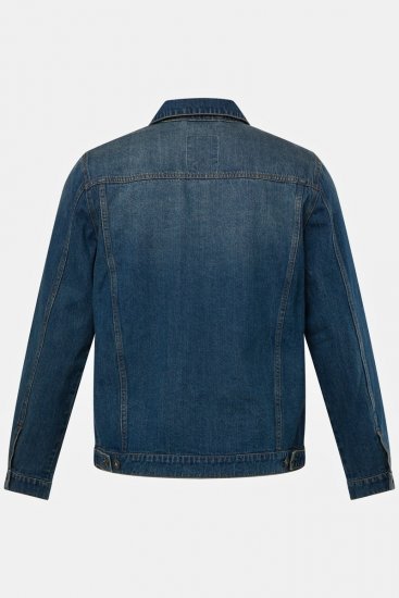JP1880 826234 Chaqueta vaquera con bolsillos en el pecho Azul índigo - Chaquetas - Chaquetas Tallas Grandes 2XL-8XL
