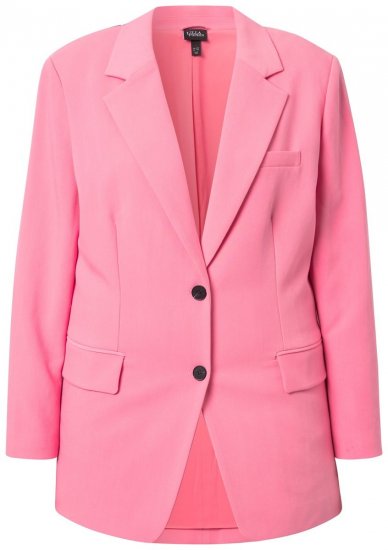 Ulla Popken 826487 Blazer oversize Rosa - Blazers - Blazers en tallas grandes para mujer