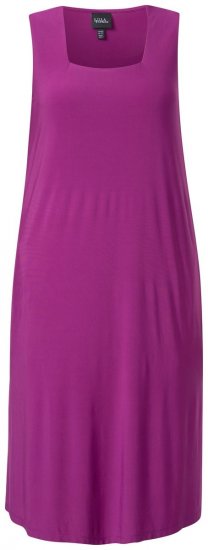 Ulla Popken 827908 Vestido de jersey sin mangas Lila - Vestidos de punto jersey - 