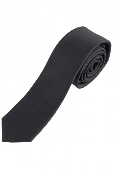 JP1880 828309 Corbata de seda extralarga Negro - Corbatas y pajaritas - 