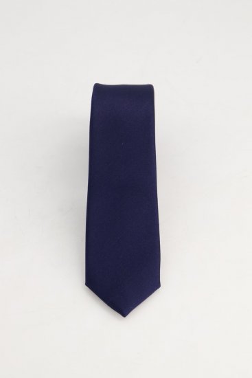 JP1880 828309 Corbata de seda extralarga Azul marino - Corbatas y pajaritas - 