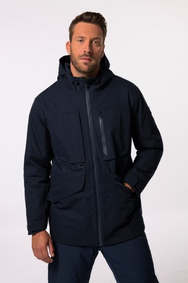 Jay-Pi Ski Jacket Functional Waterproof Windproof Navy - Ropa de esquí - Ropa de Esquí e Invierno en Tallas Grandes