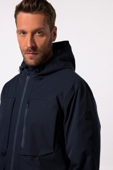 Jay-Pi Ski Jacket Functional Waterproof Windproof Navy - Ropa de esquí - Ropa de Esquí e Invierno en Tallas Grandes