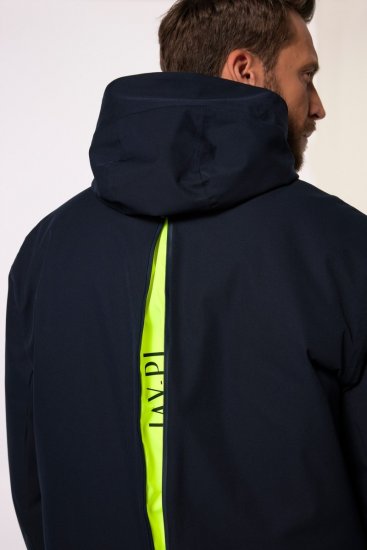 Jay-Pi Ski Jacket Functional Waterproof Windproof Navy - Ropa de esquí - Ropa de Esquí e Invierno en Tallas Grandes